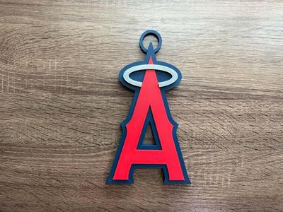 Los Angeles Angels Oversized Necklace, Pendant