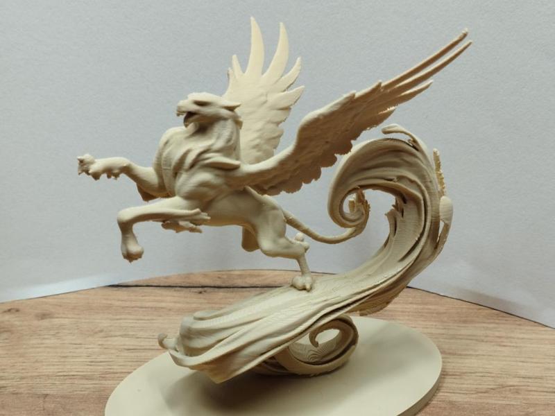 Gryphon statue