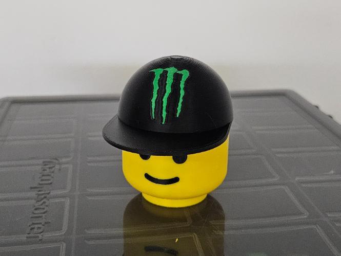 Monster Energy cap for my Brick figures