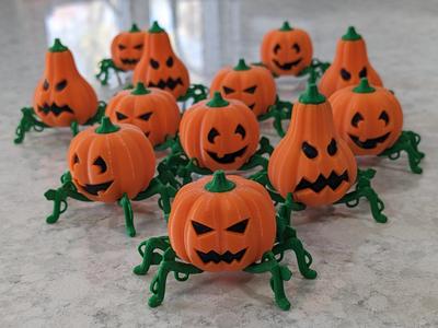 Face Inserts for Tiny Crawling Pumpkins