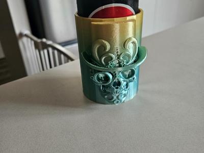 pimp skull can holder
