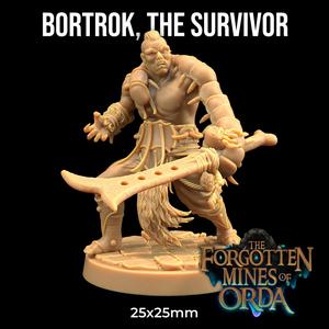 Bortrok, The Survivor | PRESUPPORTED | Forgotten Mines of Orda