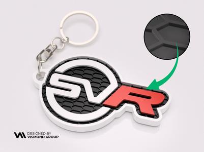 Jaguar SVR Keychain