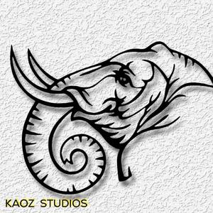 elephant wall art safari wall decor savannah decoration
