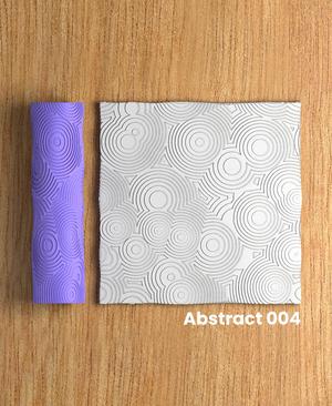 Collection Fuchsia | Abstract 004 | Polymer Clay Seamless Texture Roller