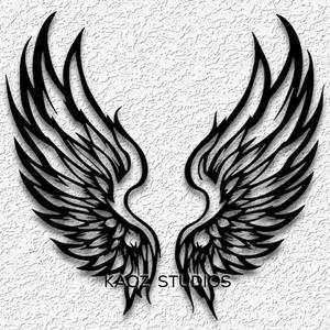 pair of wings wall decor angel wing wall art gothic decoration