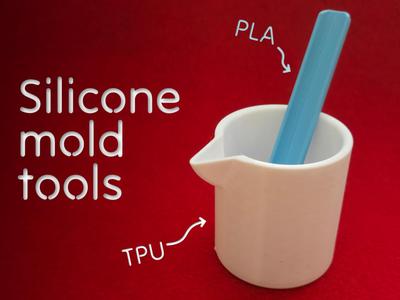 Silicone Mixing Tools Kit