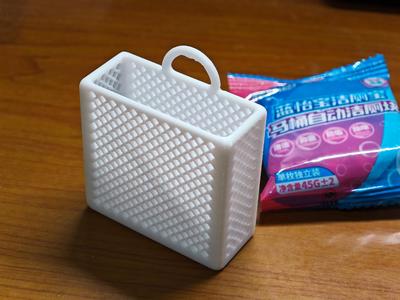 Toilet cleaner tablet basket_Blue bubble Lan Yibao toilet cleaner toilet cleaner tablet bathroom toilet basket flush tank basket tray bracket
