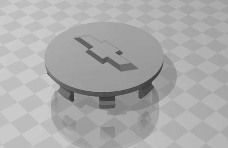 center cap gm logo (tie)