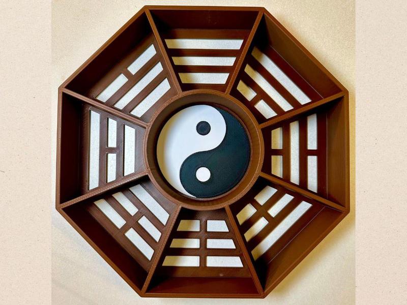 Yin Yang Tea Bag Organizer Tray