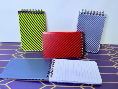 Small Notepad Cover - Lines