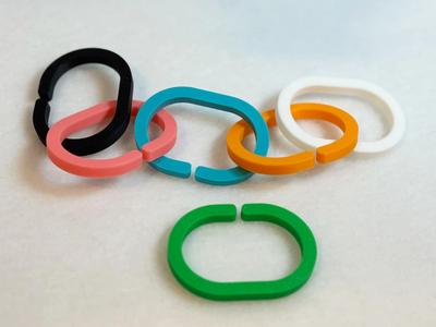 Baby toy linkable links