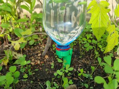 Adjustable Bottle-Dripper Irrigation Spike
