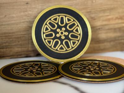 Car Wheel Coasters