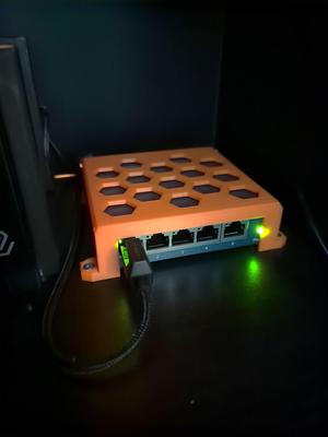 Mount for TP-Link TL-SG105 Network Switch