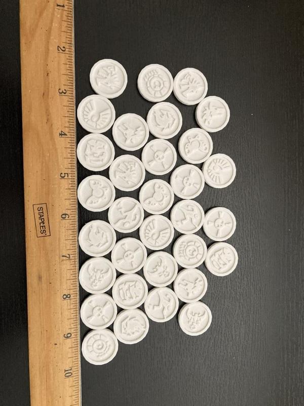 Dungeons and Dragons Monster Types Tokens