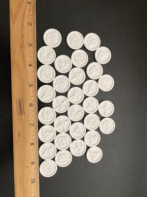 Dungeons and Dragons Monster Types Tokens