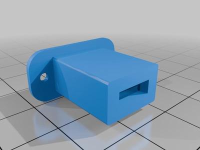 Servo plug mount 