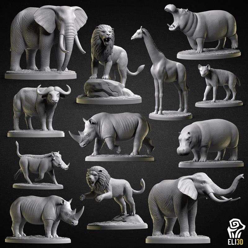 Animals  - Savanna Wildlife