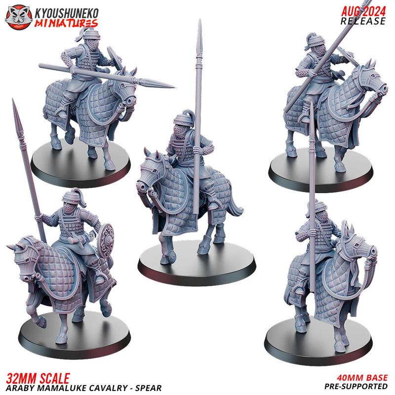 Araby Mamaluke Cavalry - Spear
