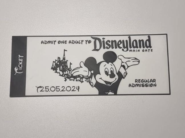 Disneyland Ticket