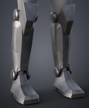 Darth Maul's Shin and Leg Armor - Clone Wars
