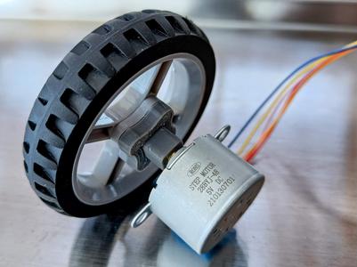 Connection hub for 28byj-48 stepper