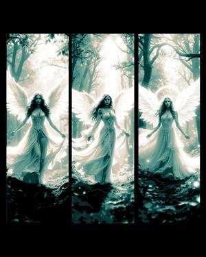 Finding Angels in the Forest - Set of Bookmarks