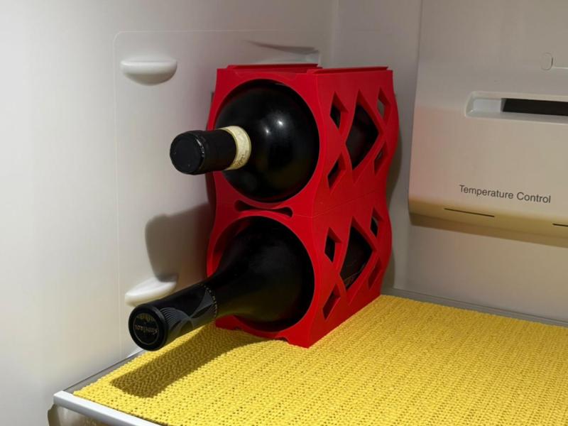 Wine Rack - Single Vertical v01