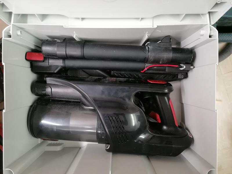SILVERCREST 20 V (SHAZ 20) : shorter vacuum cleaner tube Mod