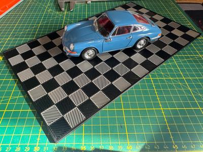 1/18 scale garage floor tiles / 1:18 scale floor