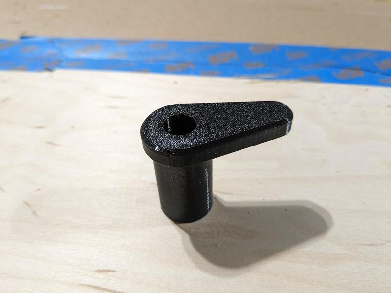 Powercord wrap anchors