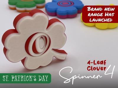 Spinner4 Clover Fidget Spinner (St. Patrick's Day)