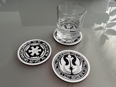 Star Wars icon coaster