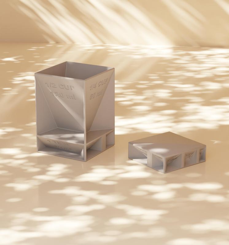 Measuring Cube for Ingredient Measurement 