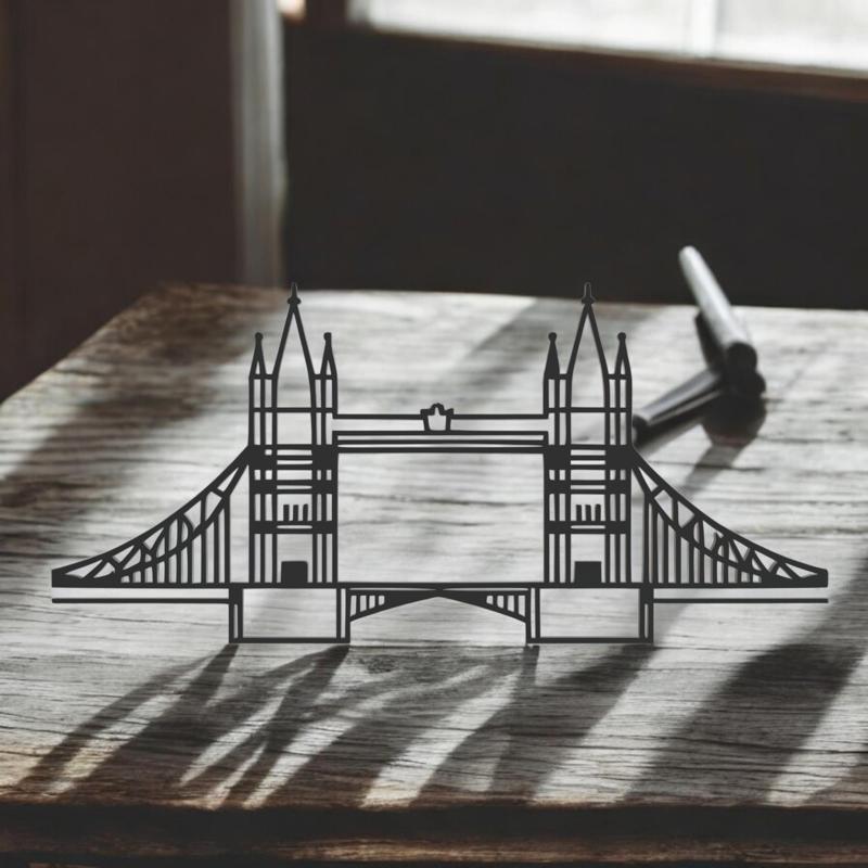 Tower Bridge Line Art - Desktop Line Art