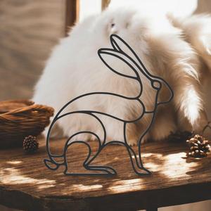 Rabbit Line Art - Desktop Line Art