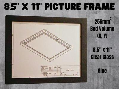 8.5" x 11" Picture Frame