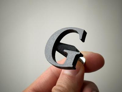 Elegant Letters Alphabet Knobs