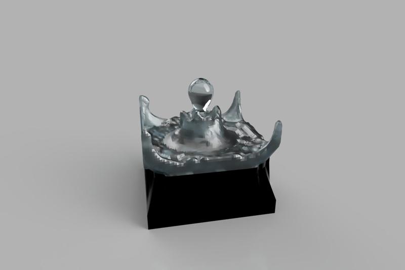 Water droplet Sculpture