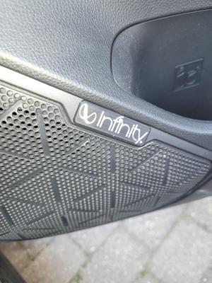 Infinity logo for Toyota RAV4 speakers