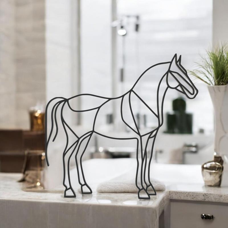 Horse Line Art - Desktop Line Art