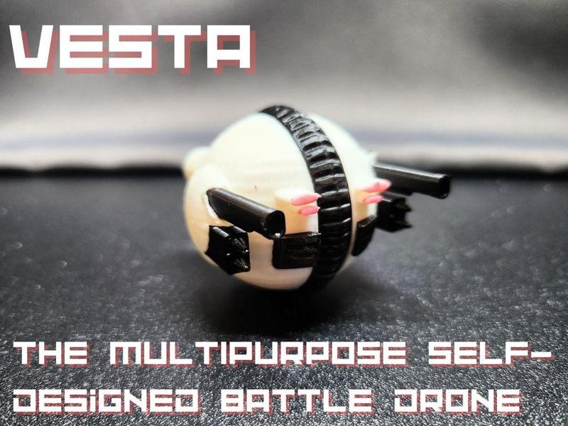 Vesta - The Multipurpose Battle Alien Drone