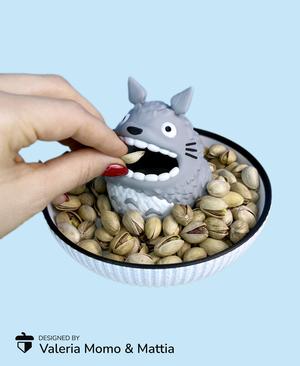 Totoro Snack Bowl, for popcorn, peanuts and pistachios!