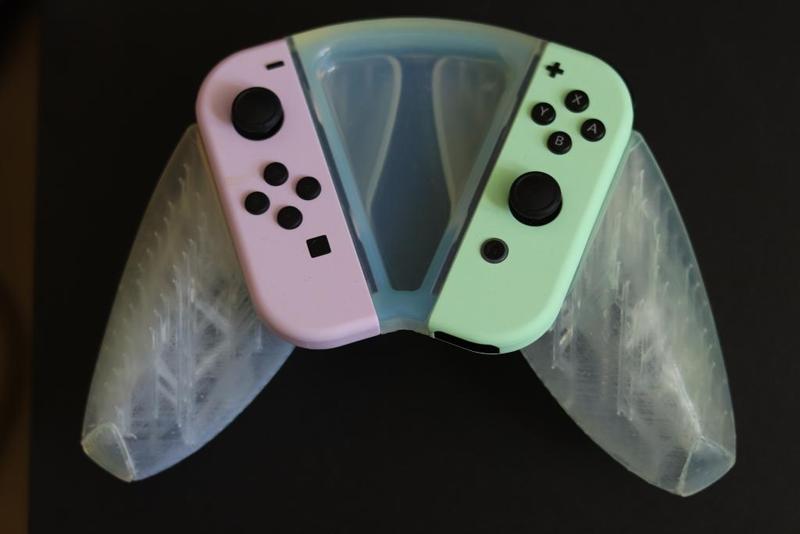 JoyCon grip angled