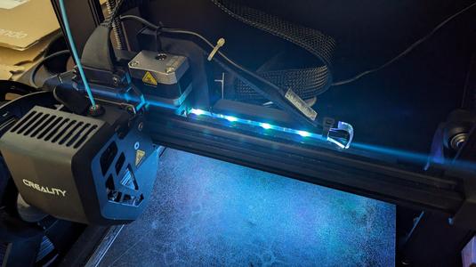 LED strip holder for E3V3SE