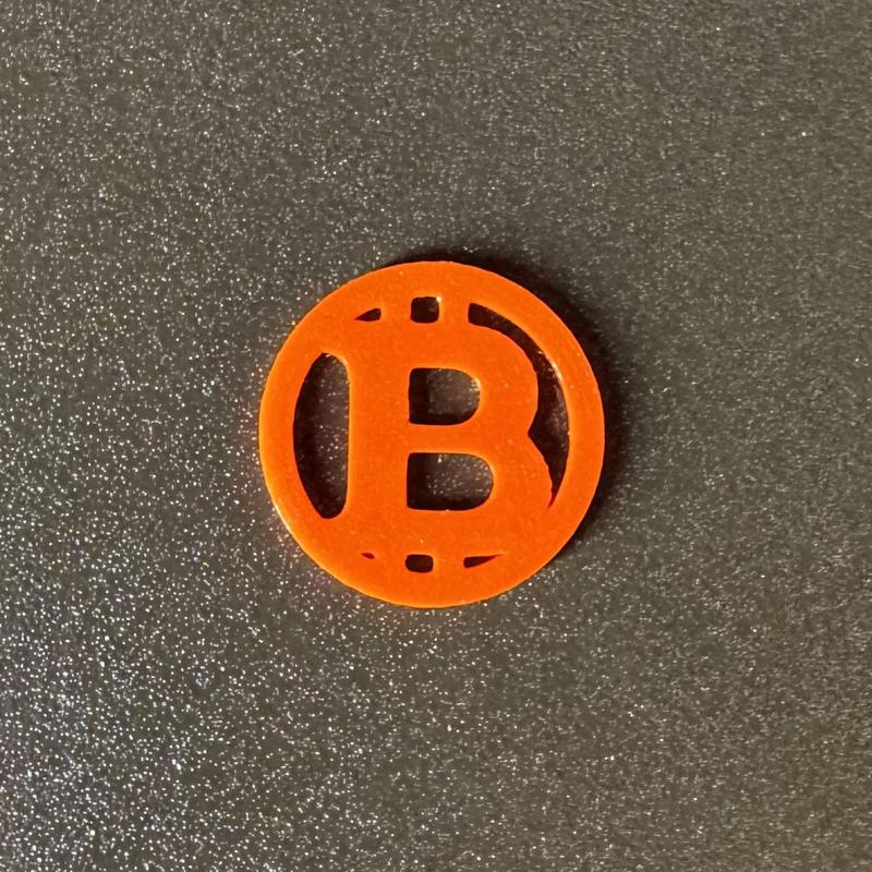 Bitcoin Shopping Cart Token (1, 2, 5CHF Size)