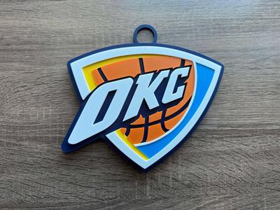 Oklahoma City Thunder Oversized Necklace, Pendant