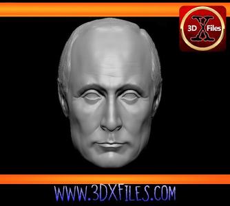 Vladimir Putin - Hot Toys Head Sculpt - Black Series - Hottoys - 1:12 and 1:6 Scale- Action Figure 