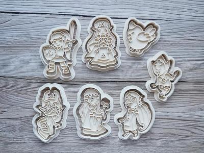 The Legend of Zelda Cookie Cutter Set